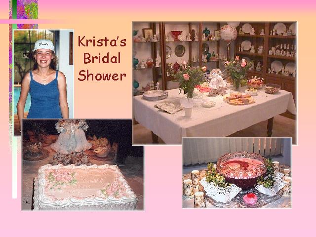 Krista's Bridal Shower